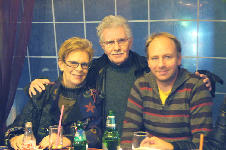 Familie Scherner auf der Silvesterparty 2014